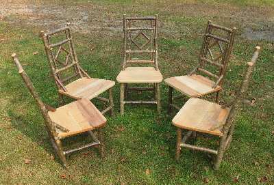 rustic chair, custom rustic furniture, twig